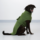 Fleece Pacco Verde Musgo