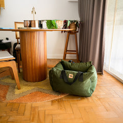 Bolsa para Transporte Cangu Nature Verde - 100% Algodão