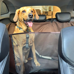 Capa Protetora para Banco de Carro Marrom 130cm