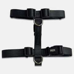 Peitoral para Cachorro H Aquarela Grafite