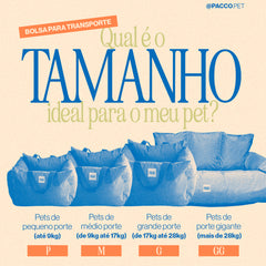 Bolsa para Transporte Canguu Boucle Canele