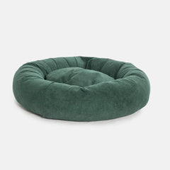Cama Pacco Nala Boucle Verde Redonda
