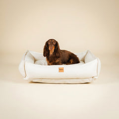 Cama para cachorro Nature Off White, tecido 100% algodão — vista 1