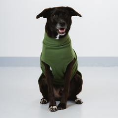 Fleece Pacco Verde Musgo