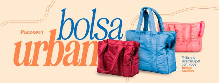 Bolsa Urban Pacco - banner home desktop