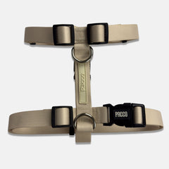 Peitoral para Cachorro H Aquarela Areia