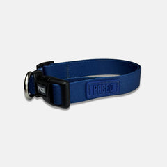 Coleira para Cachorro Aquarela Azul Marinho
