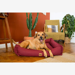 Cama para Cachorro Nature Merlot - 100% Algodão