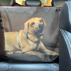 Capa Protetora para Banco de Carro Marrom 130cm