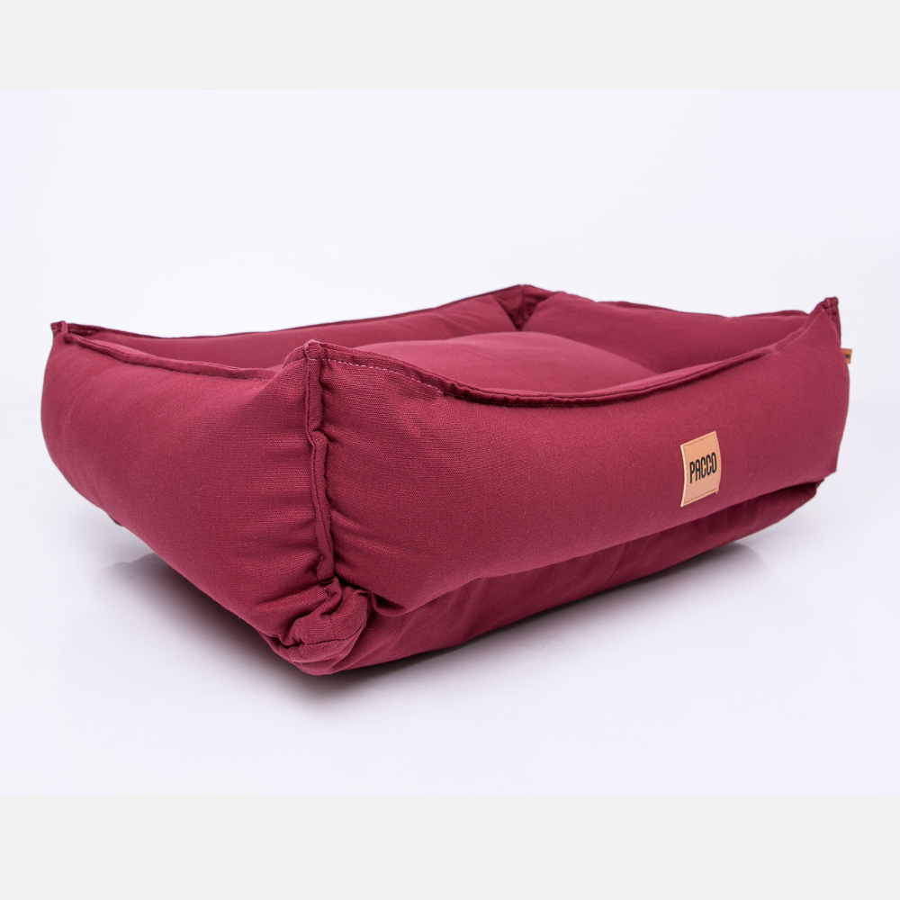 Cama para Cachorro Nature Merlot - 100% Algodão