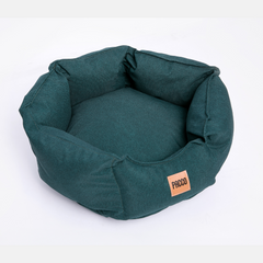 Cama para Cachorro/Gato Impermeável Ninho Ecotec Lisa Verde