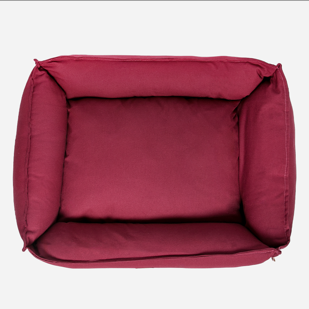 Cama para Cachorro Nature Merlot - 100% Algodão