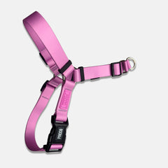 Peitoral para Cachorro Anti Puxão Aquarela Rosa Pink