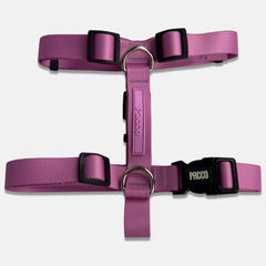 Peitoral para Cachorro H Aquarela Rosa Pink