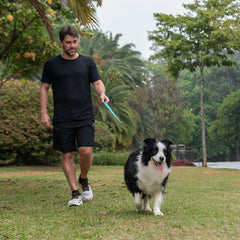 Peitoral para Cachorro Step In Aquarela Turquesa