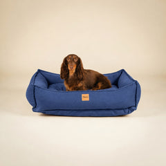 Cama para cachorro Nature Azul, tecido 100% algodão — vista 1