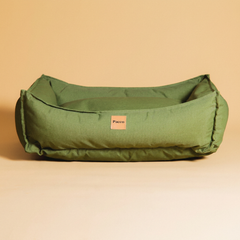 Cama para cachorro Ecotec Verde Bosque, tecido resistente à água — vista 2