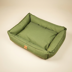 Cama para cachorro Ecotec Verde Bosque, tecido resistente à água — vista 3