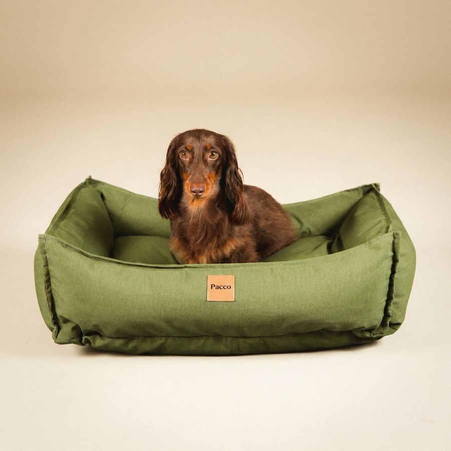 Cama para Cachorro Impermeável Ecotec Verde Bosque