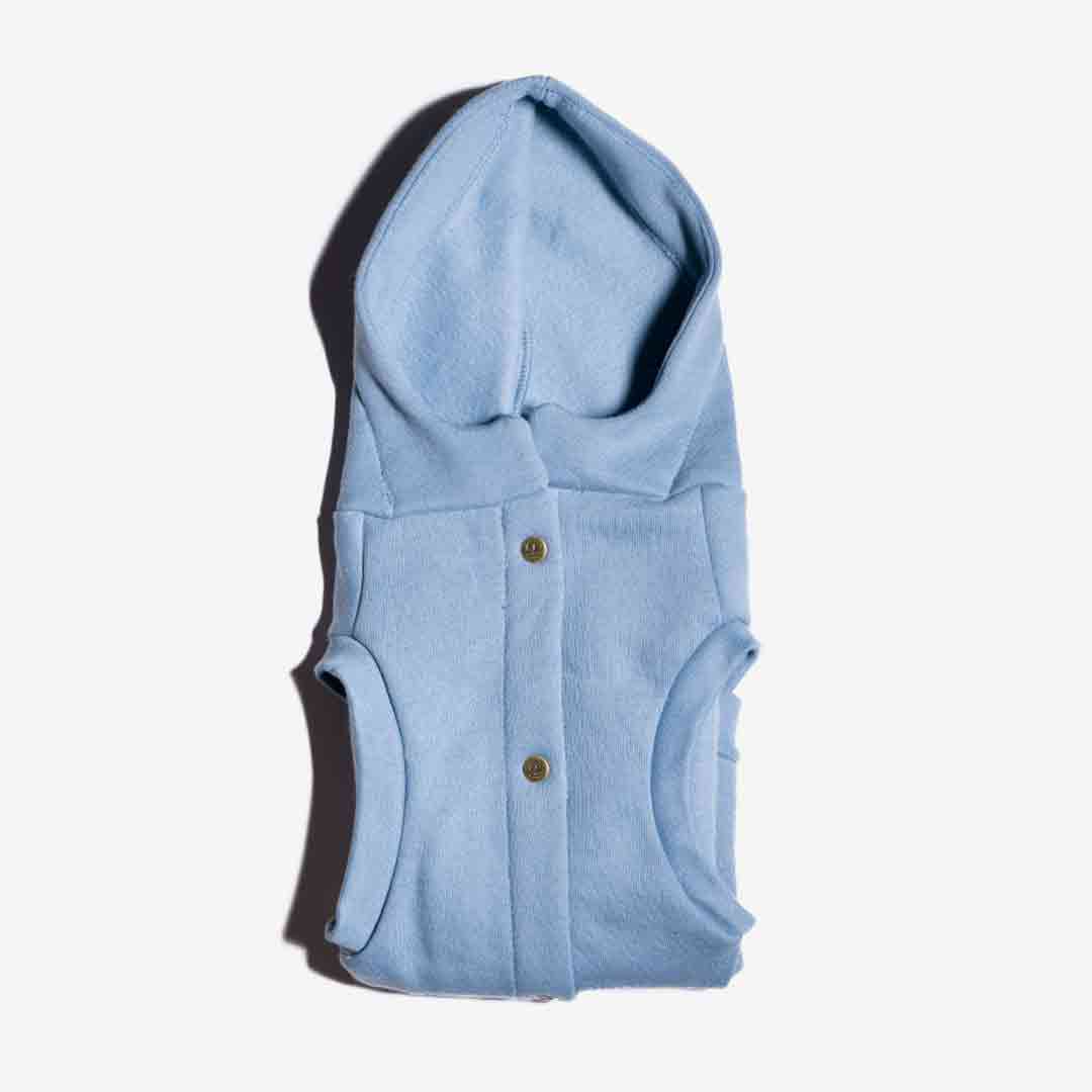 Roupa para Cachorro Moletom Vento Sul Azul Denim