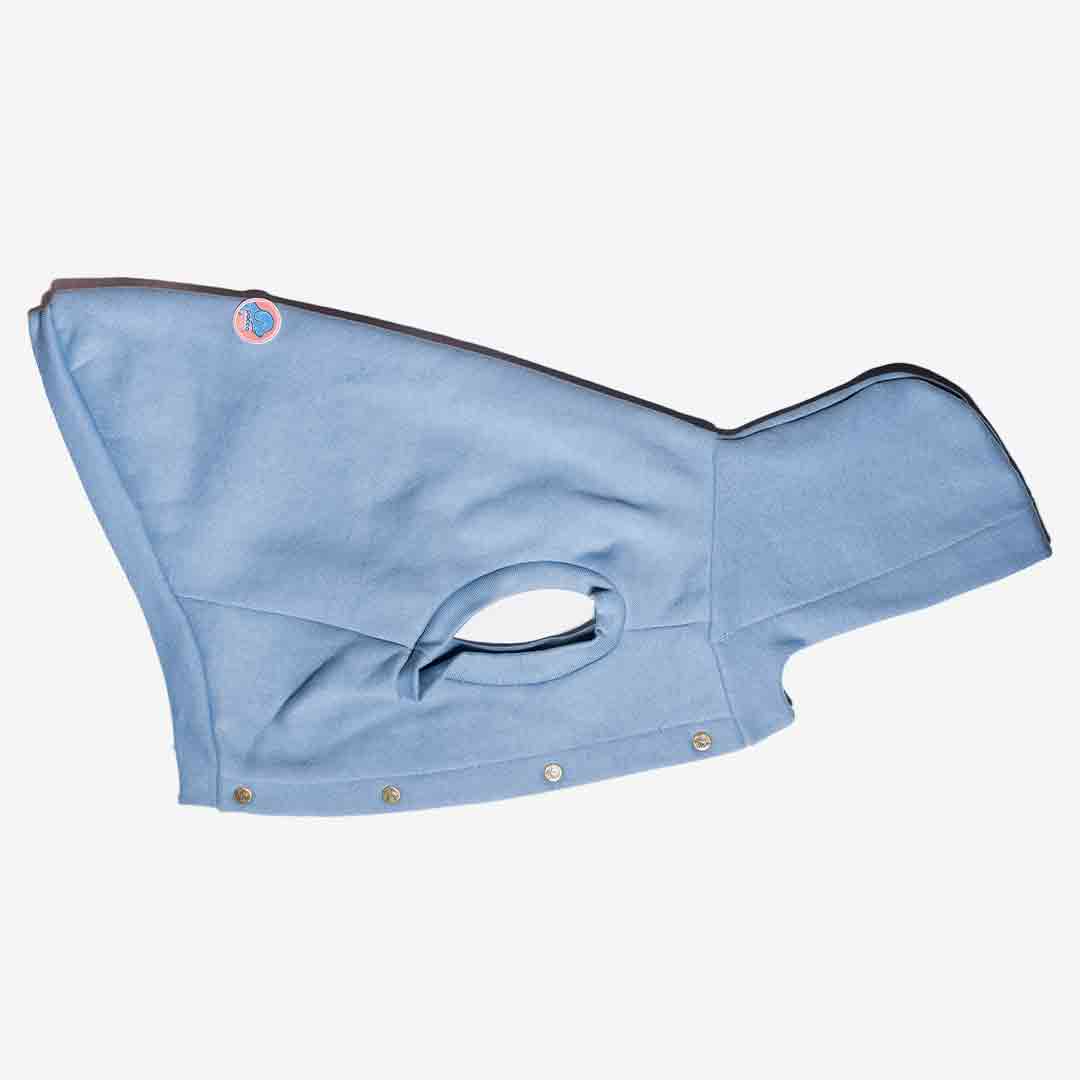 Roupa para Cachorro Moletom Vento Sul Azul Denim