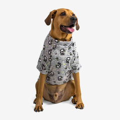 Roupa para Cachorro Pijama Panda Cinza