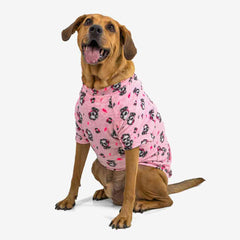 Roupa para Cachorro Pijama Panda Rosa